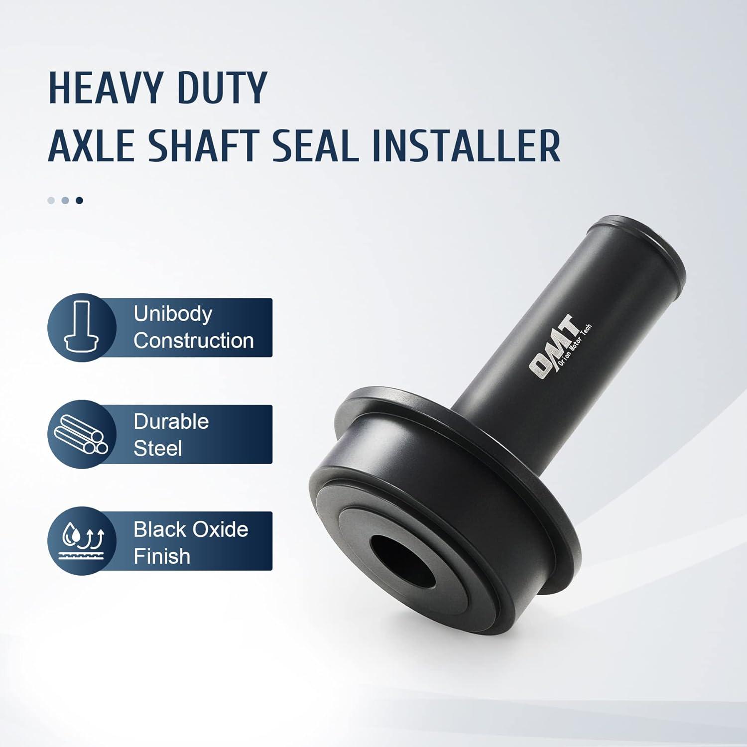 imageOrion Motor Tech Axle Shaft Seal Installer for Wheel Knuckle Vacuum Oil Seal Installation Compatible with 19982004 Ford F250 F350 F450 F550 4X4s Vehicle Sealing Ring Tool for Placement and Fitting