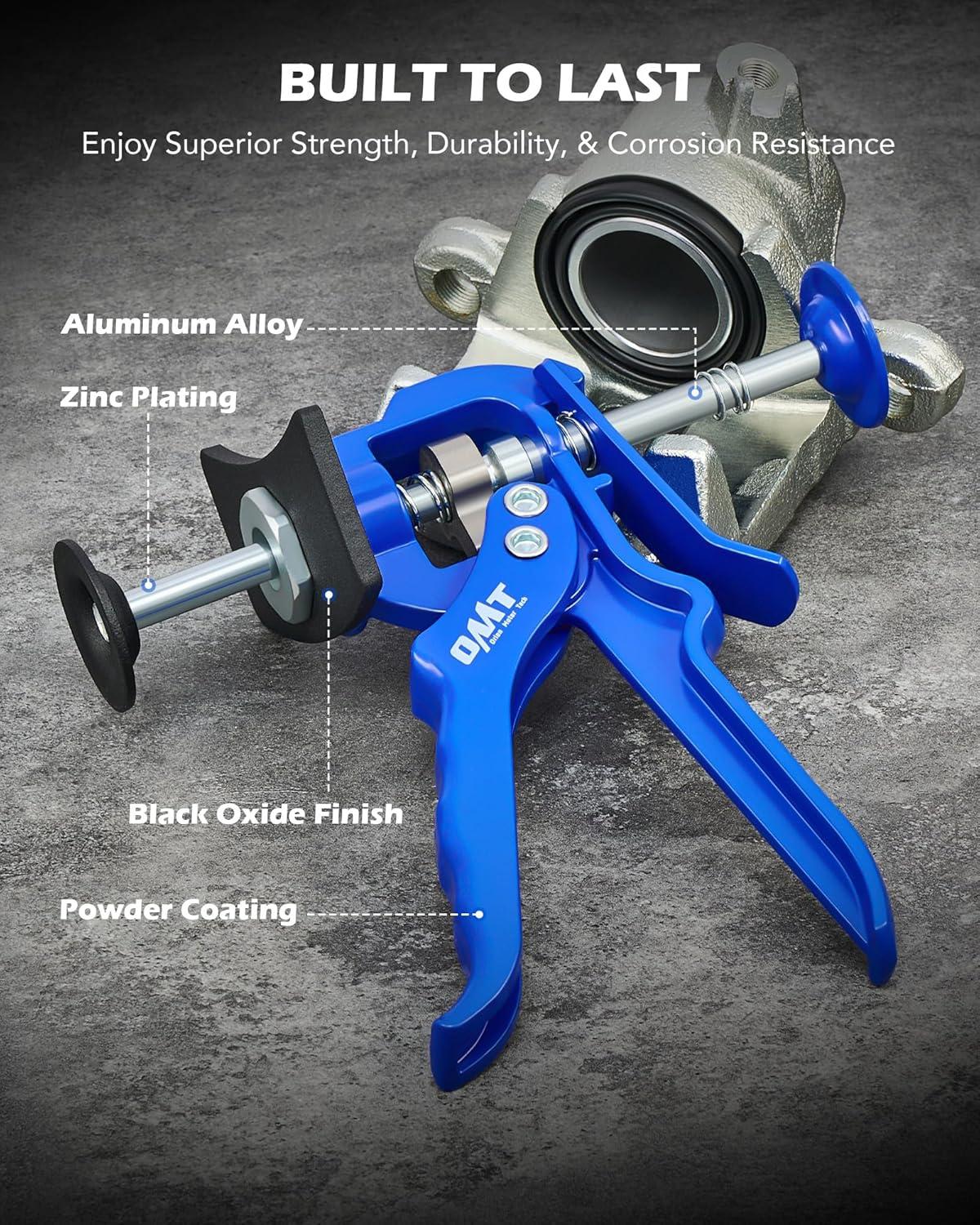 imageOrion Motor Tech Speedy Brake Caliper Compression Tool Heavy Duty Caliper Piston Compressor Tool for Brake Pad Replacement Disc Brake Caliper Tool for Single Piston Dual Piston on Most Cars ampamp Trucks