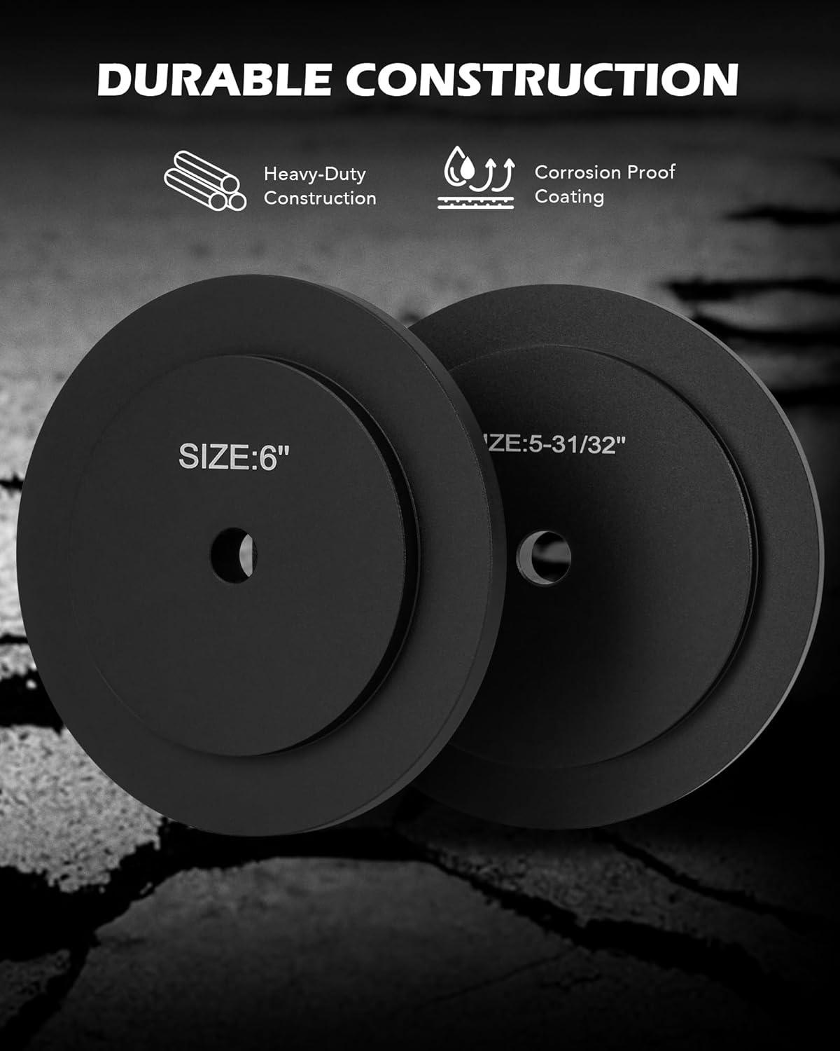 imageOrion Motor Tech Truck Hub Seal Installer Kit Heavy Duty Seal Drivers Compatible with Class 7 8 Trucks Set of 5black