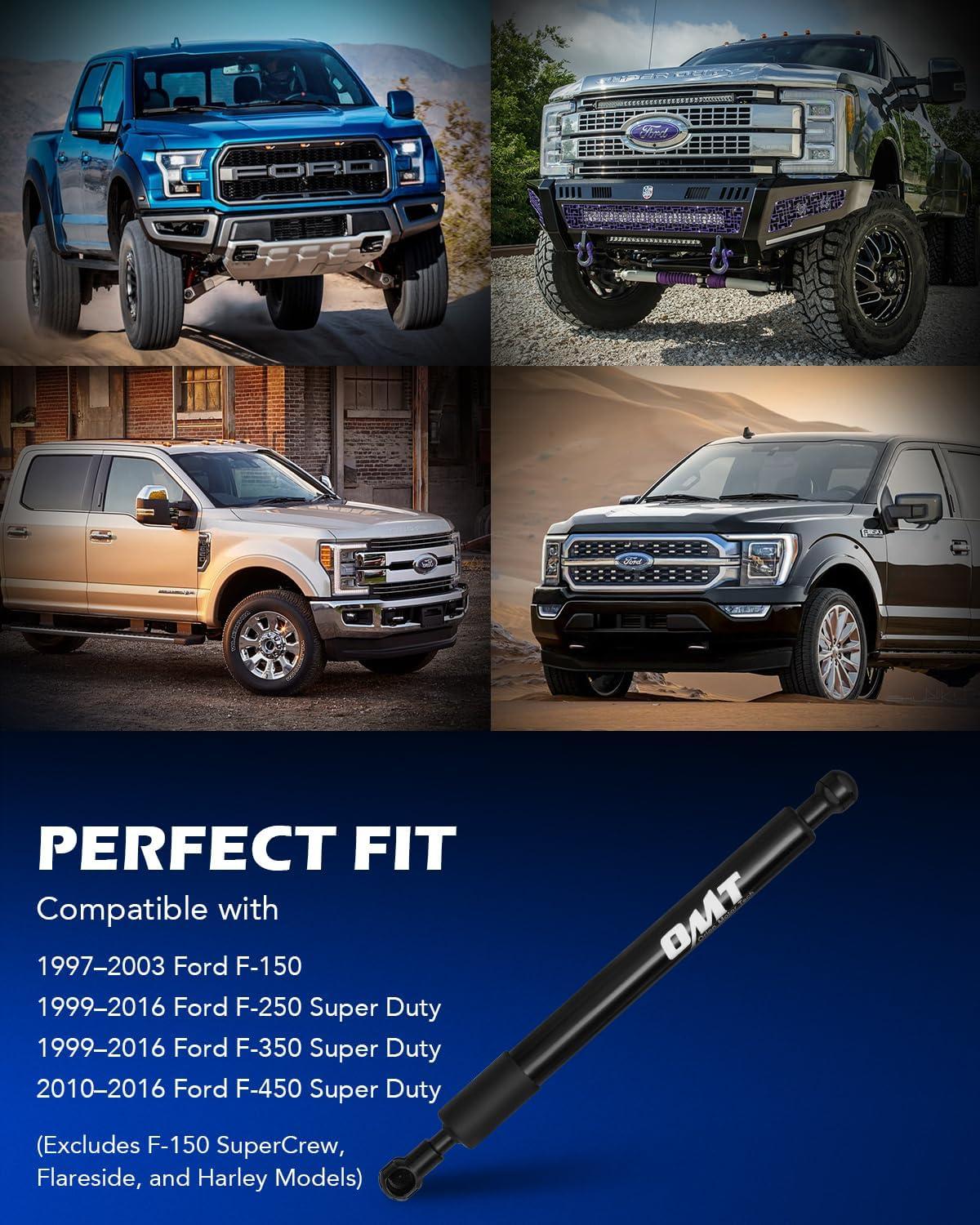 imageOrion Motor Tech Truck Tailgate Assist Pickup Tailgate Lift Assist Kit Compatible with 1997 1998 1999 2000 2001 2002 2003 Ford F150 1999 to 2016 F250 F350 Super Duty ampamp 2010 to 2016 F450 Super DutyOMT43203