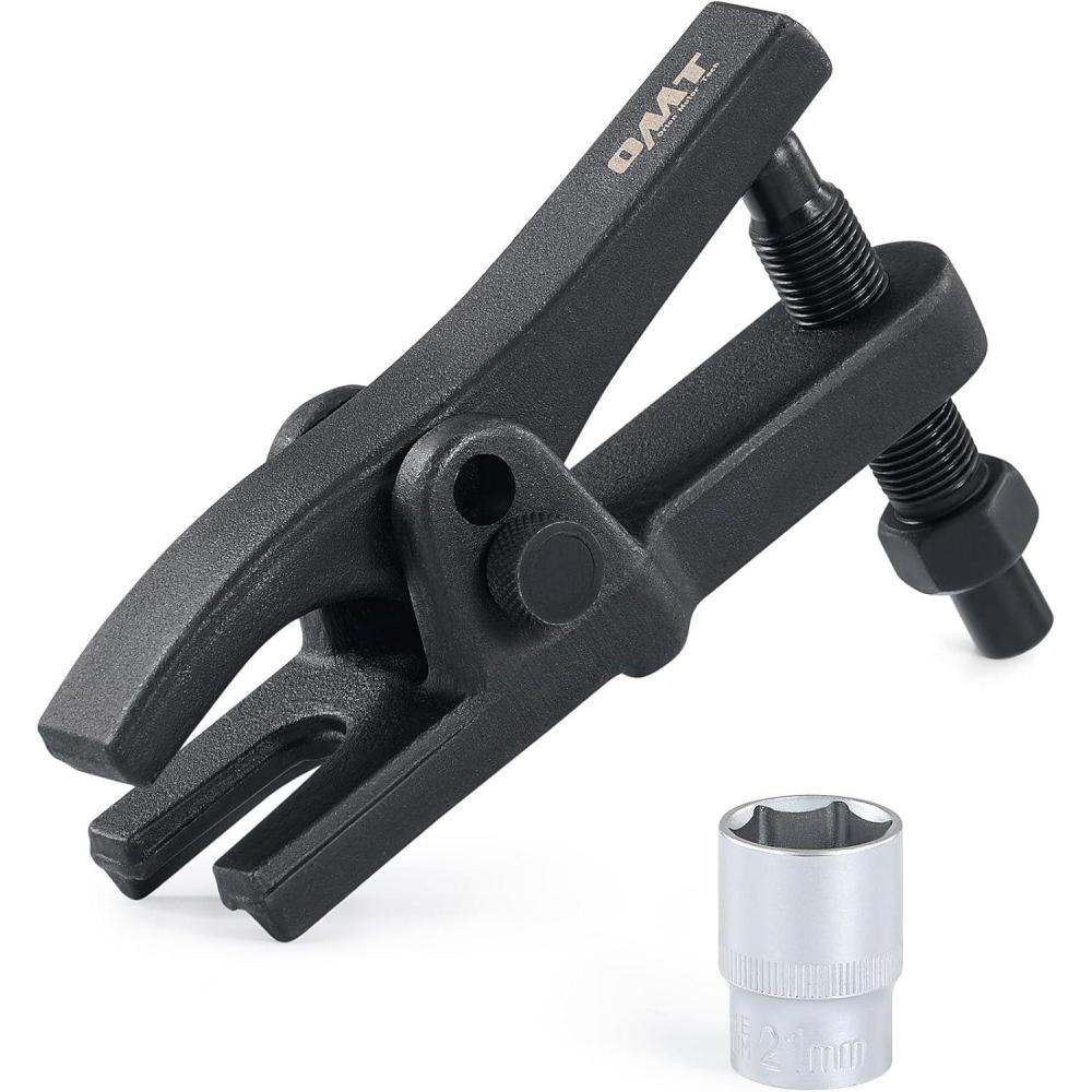 imageOrion Motor Tech 5in1 Ball Joint Separator Pitman Arm Puller Tie Rod End Tool Set for Front End Service Splitter Removal Kit RB06Basic