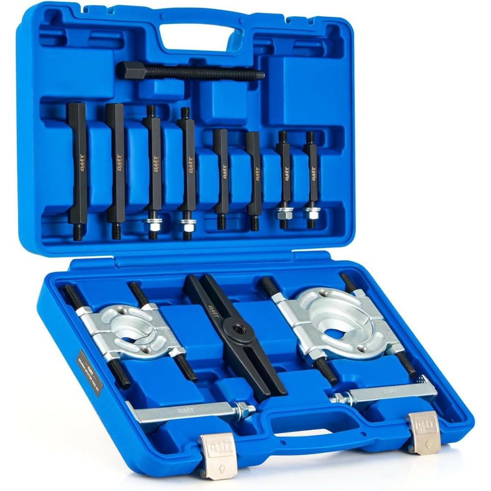 imageOrion Motor Tech Bearing Puller Set 5 Ton Capacity Bearing Separator Pinion Wheel Bearing Removal Kit with 2quot and 3quot Jaws Wheel Hub Axle Puller Set Heavy Duty Bearing Splitter Tool Kitsilver bearing separator