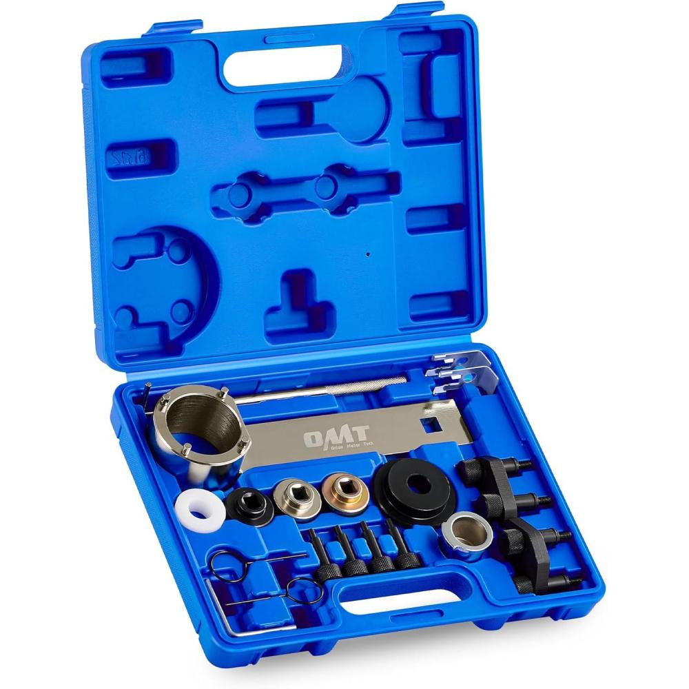 imageOrion Motor Tech Engine Timing Tool Set Compatible with Audi VW VAG 18 20 TSITFSI EA888 T10355 T10060A T10352 T10368 T40011 T40196 T40267 Camshaft Belt Drive Locking Alignment Timing Tool Kit