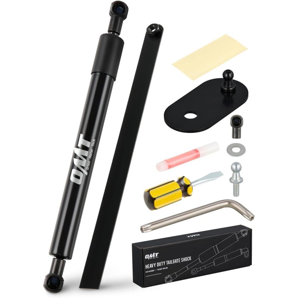 imageOrion Motor Tech Truck Tailgate Assist Pickup Tailgate Lift Assist Kit Compatible with 1997 1998 1999 2000 2001 2002 2003 Ford F150 1999 to 2016 F250 F350 Super Duty ampamp 2010 to 2016 F450 Super DutyOMT43200