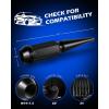image14x15 Lug Nuts Black 32 Piece M14x15 Spike Lug Nuts Wheel Accessories Compatible with Chevy Ram Ford GMCBlack