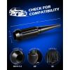 image14x15 Lug Nuts Black 32 Piece M14x15 Spike Lug Nuts Wheel Accessories Compatible with Chevy Ram Ford GMCBlack