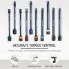 imageOrion Motor Tech 12 Inch Drive Torque Limiting Extension Bar 150 ftlb Black Chromoly Steel10 PCS