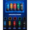 imageOrion Motor Tech 12quot Drive Lug Nut Socket Set Metric 17 19 21 mm ampamp SAE 1316 78 in Wheel Socket Set 5pc Impact Lug Nut Socket Set Thin Wall Lug Nut Sockets with Colored Protective Covers1316 in  78 in  17 mm  19 mm  21 mm