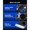imageOrion Motor Tech 1quot25mm 4x100 Wheel Spacers Compatible with Honda Accord Civic Mini Cooper Toyota Corolla Prius 561mm Bore Hubcentric Wheel Spacer Kit with M12x15 Studs