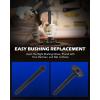 imageOrion Motor Tech 2 in 1 Bushing Driver Tool ampamp Bearing Press Kit Complete Bushing ampamp Bearing Service Kit with 2quot and 3quot Jaws 5 Ton Capacity Bearing Separator Heavy Duty Wheel Bearing Puller Tool Set