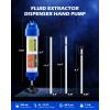 imageOrion Motor Tech 200mL Manual Fluid Extractor and Filler Syringe Style Pump for Power Steering Transmission Gear Oil ampamp Brake Fluid Changes Hand Vacuum Pump for ATV Boat Automotive Fluid Extractionblue