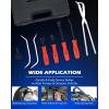 imageOrion Motor Tech 32pc Dual Brake Tools 2 in 1 Disc Brake Caliper Tool Set and Drum Brake Tool Kit Brake Caliper Tool and Brake Drum Tool with Brake Spring Tool Pliers Installer Remover AdjusterBlack