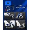imageOrion Motor Tech 35 Piece Disc Brake Caliper Tool Kit Heavy Duty Brake Caliper Compression Tool Kit for Brake Pad Replacement Brake Piston Caliper Compressor Tool with 24 Adapters Fits Most VehiclesBlue