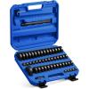 imageOrion Motor Tech 52in1 Custom Bushing Driver Tool Set and Transmission Wheel Axle Bearing Race Seal Installer Remover Bush Removal Puller Bearing Press Tool Kitblue
