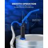 imageOrion Motor Tech 55 Gallon Drum Pump Fits 5 to 55 Gallon Drums ampamp Barrels Lever Action Barrel Pump with 3 Section Suction Tube for Transfer of Chemicals Acidic Solutions Fuels Water Based Fluids