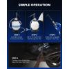 imageOrion Motor Tech 75L Transmission Fluid Pump 2 Gallon Manual ATF Refill Kit Transmission Fluid Hand Pump Automotive Transmission Fluid Transfer Pump Transmission Fill Pump with 15 ATF Adapters