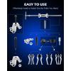 imageOrion Motor Tech 9Way Slide Hammer Puller Set Front Wheel Hub Bearing Remover ampamp Rear Wheel Axle Hub Dent Shaft Puller Tool Kitblack case