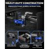 imageOrion Motor Tech Adjustable Trailer Hitch Fits 2 in Receiver 6 in Drop ampamp Rise Hitch 12500 LBS GTW Class 3 4 Hitch Heavy Duty Aluminum Drop Hitch for Truck with Three AntiTheft Locking Hitch PinsBlackBlue