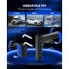 imageOrion Motor Tech Adjustable Trailer Hitch Fits 2 in Receiver 814quot Rise 912quot Drop Hitch Ball Mount with 8 Heights Heavy Duty Tow Hitch with 2 Hitch Pins 25T Capacity for Trailers Campers Boats