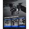 imageOrion Motor Tech Adjustable Trailer Hitch Fits 2quot Receiver 5quot Drop Hitch with 2quot ampamp 2516quot Balls AntiTheft Steel Tow Hitch Stowable Ball Mount with 15000 lb GTW for Class III ampamp IV Vehicles2 Shank  5 Drop