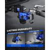 imageOrion Motor Tech Adjustable Trailer Hitch Heavy Duty 25 inch Receiver Hitch 6quot Drop Hitch with 2quot ampamp 2516quot Balls 360 DualBall Mount with 18500lb Towing Capacity for Class IV ampamp V Blue