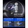 imageOrion Motor Tech Adjustable Trailer Hitch Heavy Duty Drop Hitch 2 inch Receiver 6quot Drop ampamp Rise Hitch with 2quot ampamp 2516quot Balls 360 DualBall Mount with 12500 lb Towing Capacity for Class III ampamp IV