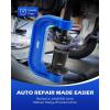 imageOrion Motor Tech Ball Joint Press Kit 21pc Master Ball Joint Removal Tool Upper and Lower Ball Joint Remover with C Frame Heavy Duty Brake Anchor Pin U Joint Ball Joint Press Tool for 2WD 4WD Cars