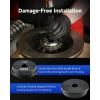 imageOrion Motor Tech Bearing Press Kit 10pc Bearing Race and Seal Driver Set with Seal Driver and 9 Bearing Adapters Seal Installer Bearing Driver Kit for Bearing Installation with Blue Case