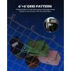 imageOrion Motor Tech Cargo Net for Trailer 5x7 Truck Cargo Net Utility Trailer Net 10x14 Max Stretch Size Truck Bed Net with 18 Carabiners Storage Bag 5 x 7 ft BlackBlack