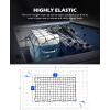 imageOrion Motor Tech Cargo Net for Trailer 5x7 Truck Cargo Net Utility Trailer Net 10x14 Max Stretch Size Truck Bed Net with 18 Carabiners Storage Bag 5 x 7 ft BlackBlack