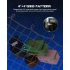 imageOrion Motor Tech Cargo Net for Trailer 5x7 Truck Cargo Net Utility Trailer Net 10x14 Max Stretch Size Truck Bed Net with 18 Carabiners Storage Bag 5 x 7 ft BlackBlack