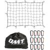 imageOrion Motor Tech Cargo Net for Trailer 5x7 Truck Cargo Net Utility Trailer Net 10x14 Max Stretch Size Truck Bed Net with 18 Carabiners Storage Bag 5 x 7 ft BlackBlack