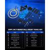 imageOrion Motor Tech Dual Clutch Transmission Remover Installer Tool Kit Compatible with Ford DPS6 DCT 30pc Heavy Dual Clutch Transmission Reinstall Reset Tool All in One Clutch Tool KitRemover and Installer