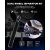 imageOrion Motor Tech Dual Wheel Separator Tool 4Piece Wheel Hub Removal Tool with 11 Threads OnePiece Pusher Dual Wheel Removal Tool Fit for Most Dually Wheels Truck Bus Van Trailer
