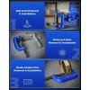 imageOrion Motor Tech Heavy Duty Ball Joint Press ampamp U Joint Removal Tool Kit with 4wd Adapters for Most 2WD and 4WD Cars and Light Trucks BKblue Cframe