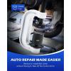 imageOrion Motor Tech Heavy Duty Ball Joint Press ampamp U Joint Removal Tool Kit with 4wd Adapters for Most 2WD and 4WD Cars and Light Trucks BKwhite Cframe