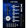 imageOrion Motor Tech Heavy Duty Hub Puller Kit Wheel Hub Removal Tool with Adjustable Hooks Large Brake Drum Puller with Hydraulic Ram Mechanical Hub Puller Tool Set for Cars Trucks Large Vehicles