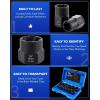imageOrion Motor Tech Impact Nut and Bolt Extraction Tool Set Rusted Damaged Stripped Nut and Bolt Remover Tool Kit Nut Bolt Extractor Socket Set in 13 SAE and Metric Sizes for 38 Inch Drive with Case