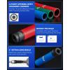 imageOrion Motor Tech Lug Nut Socket Set 3pc 12quot Drive Extra Long Impact Sockets with 17mm 19mm 21mm Metric Sockets 6quot Thin Wall Wheel Lug Nut Deep Sockets with Colored Protective Covers ampamp Carry Case