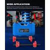 imageOrion Motor Tech Macpherson Strut Spring Compressor Tool Set with 105quot Range Dual HeavyDuty Coil Spring Compressor Tools with 12quot Square Drive 1316quot Hex Auto Tool Set for Suspension Work BlueRed