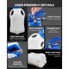 imageOrion Motor Tech Oil Extractor Pump and Dispenser Tool Kit 6L Pneumatic Transmission Fluid Bleeder Set 16 gal 2 Way Vacuum Fluid Evacuator and Filler Oil Change Kit 15 ATF Refill Adapters 3 Hoses