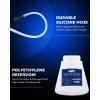 imageOrion Motor Tech Pneumatic Brake Bleeder Kit 08qt Brake Fluid Bleeder Kit with 8 Master Cylinder Adapters 750 ml Vacuum Brake Bleeder for One Person Brake Bleeding Automotive Fluid Extractor