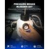 imageOrion Motor Tech Pressure Bleeder 25L Brake Pressure Bleeder with 507mm Adapter 26qt Manual Power Brake Bleeder with 500mL Brake Bleeder Bottle Compatible with Ford Subaru Nissan Infinity507mm Adapter