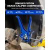 imageOrion Motor Tech Speedy Brake Caliper Compression Tool Heavy Duty Caliper Piston Compressor Tool for Brake Pad Replacement Disc Brake Caliper Tool for Single Piston Dual Piston on Most Cars ampamp Trucks