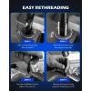 imageOrion Motor Tech Thread Repair Kit SAE and Metric Helicoil Repair Kit with HSS Drill Bits Inserts Taps Break Off Tools Rethreading Tools in 14quot 516quot 38quot 716quot 12quot ampamp M5 M6 M8 M10 M12 SizesM8125