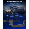 imageOrion Motor Tech Torsion Bar Unloading Tool Heavy Duty Torsion Key Tool with C Frame and 09quot Dia Threaded Rod Torsion Bar Tool Compatible with Chevy Silverado GMC Dodge Cadillac More