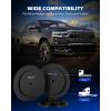 imageOrion Motor Tech Truck Hub Seal Installer Kit Heavy Duty Seal Drivers Compatible with Class 7 8 Trucks Set of 5black