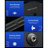 imageOrion Motor Tech Truck Hub Seal Installer Kit Heavy Duty Seal Drivers Compatible with Class 7 8 Trucks Set of 5black