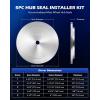 imageOrion Motor Tech Truck Hub Seal Installer Kit Heavy Duty Seal Drivers Compatible with Class 7 8 Trucks Set of 5silver