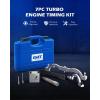 imageOrion Motor Tech Turbo Engine Timing Tool Kit Camshaft Alignment and Locking Tool Set Timing Belt Kit Compatible with 10L 12L 14L Chevy Cruze Vauxhall Opel More 7pc Timing Chain Replacement Setblue